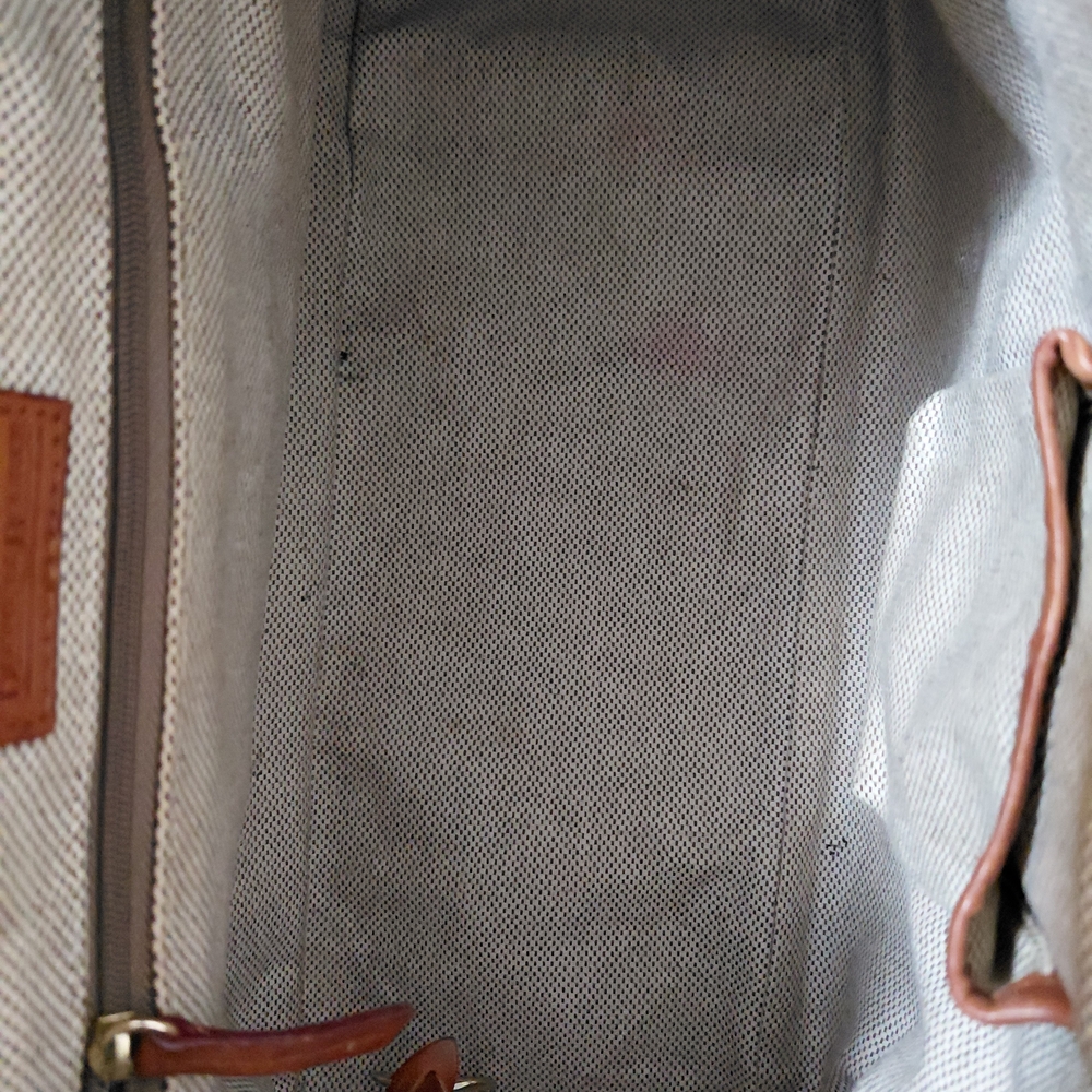 Dooney & Bourke Brown Monogram Hobo Bag - Picture 5 of 10